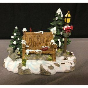 Mill Creek Park Bench Dept 56 NOS Box 8"x6"x4"